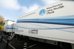 The Targeted Lung Health Check truck is coming to Wythenshawe