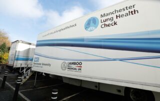 The targeted Lung Health Check truck