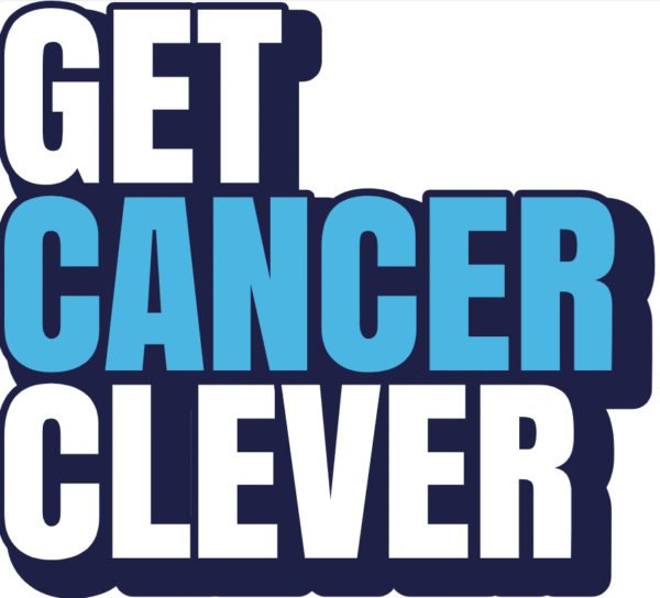 graphic which says "Get Cancer Clever"