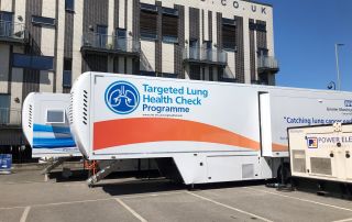 A mobile NHS Lung Cancer Screening clinic