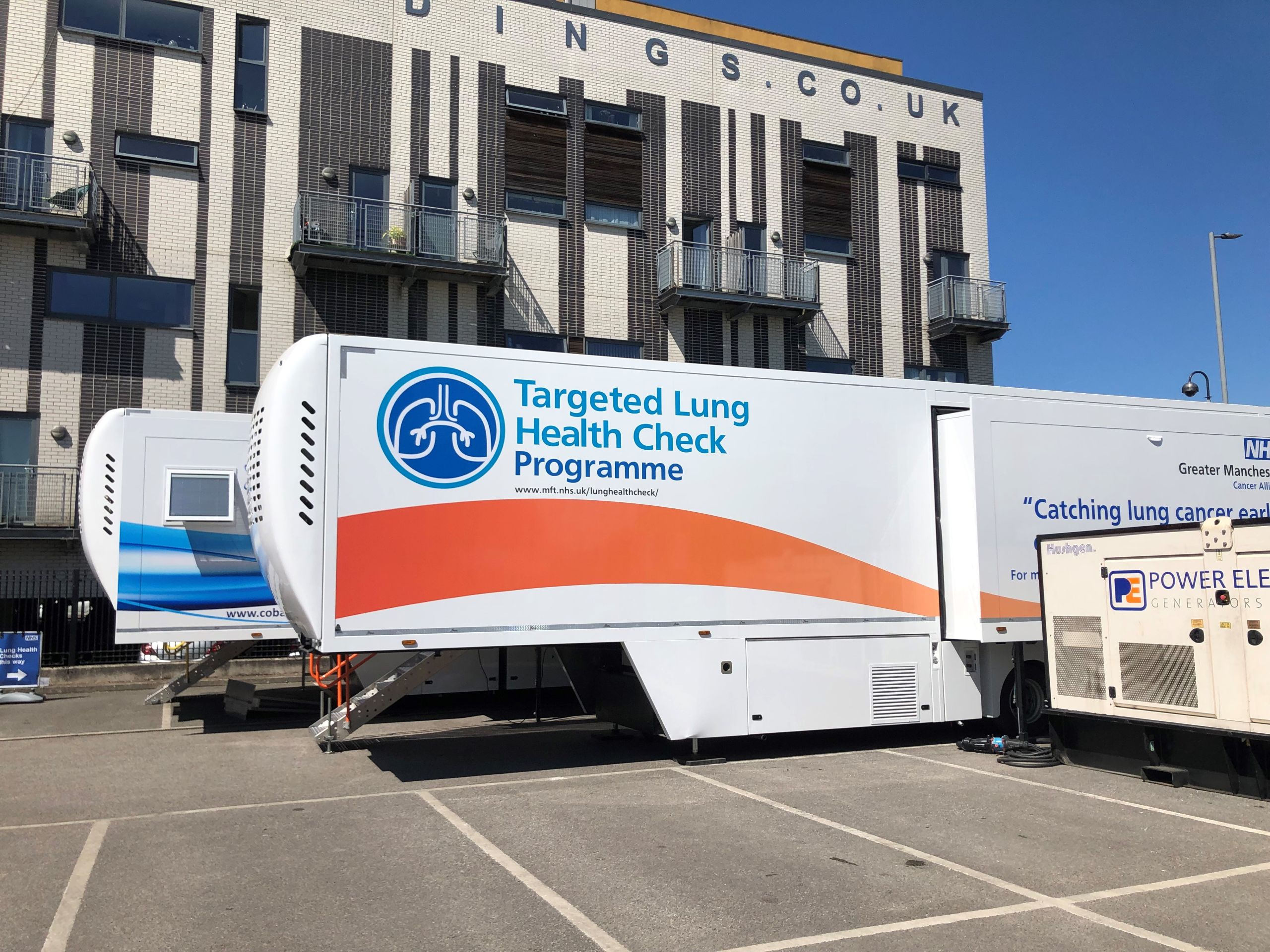 A mobile NHS Lung Cancer Screening clinic