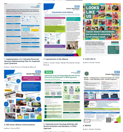 a screenshot of the virtual poster gallery